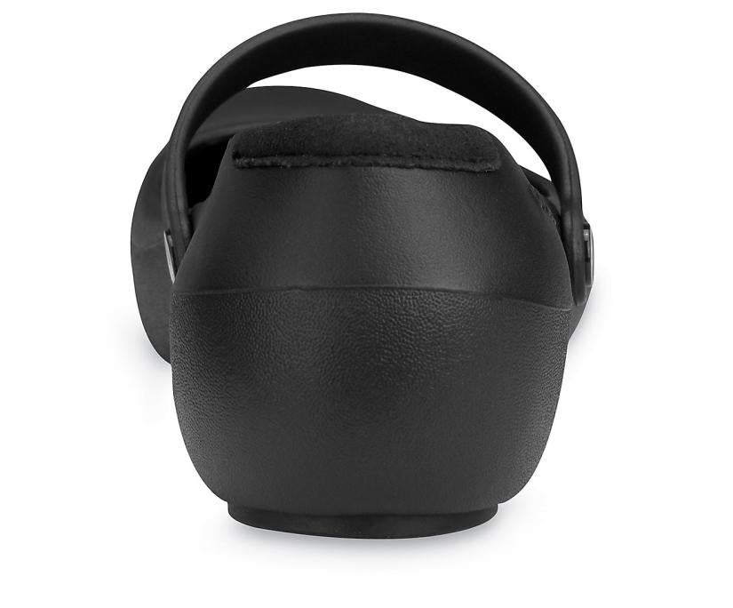 Women Alice Work Flat Black | Crocs Flats