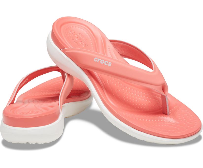 Women Capri V Sporty Flip Fresco | Crocs Sandals