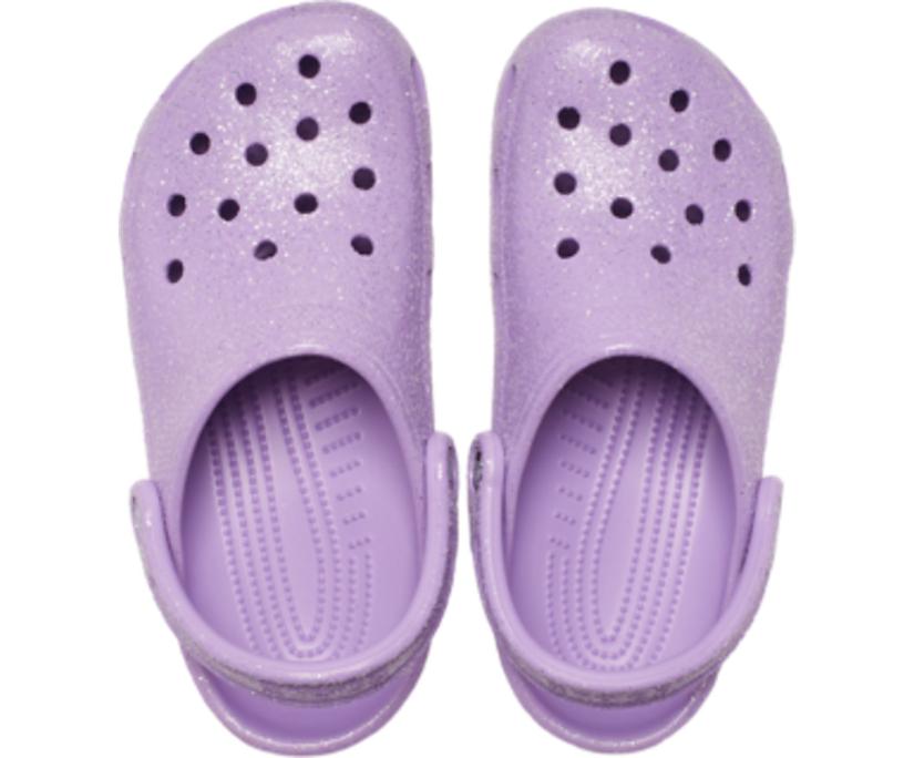 Women Classic Glitter Clog Orchid | Crocs Clogs