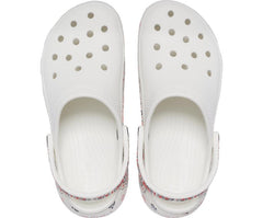 Women Classic Platform Americana Paisley Clog White / Multi | Crocs Clogs