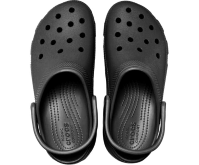 Women Classic Platform Clog Black | Crocs Clogs