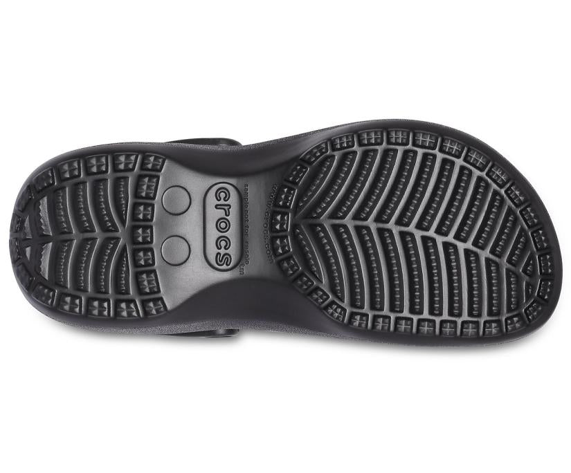 Women Classic Platform Clog Black | Crocs Clogs