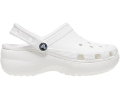 Women Classic Platform Clog White | Crocs Clogs