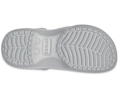 Women Classic Platform Glitter Clog Silver | Crocs Clogs