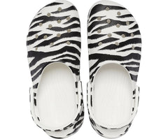 Women Classic Platform Graphic Clog Zebra Print | Crocs Clogs