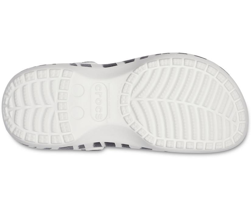 Women Classic Platform Graphic Clog Zebra Print | Crocs Clogs