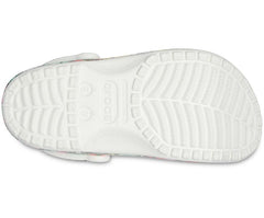 Women Classic Printed Floral Clog White / Multi | Crocs Clogs