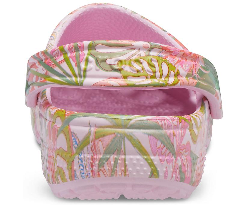Women Classic Vera Bradley Clog Ballerina Pink | Crocs Clogs