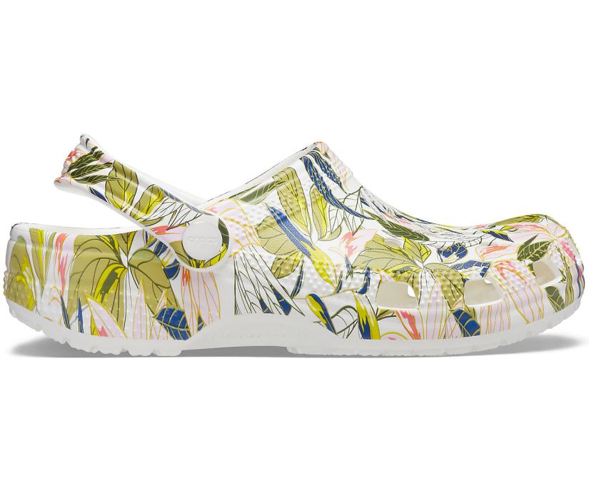 Women Classic Vera Bradley Clog White | Crocs Clogs