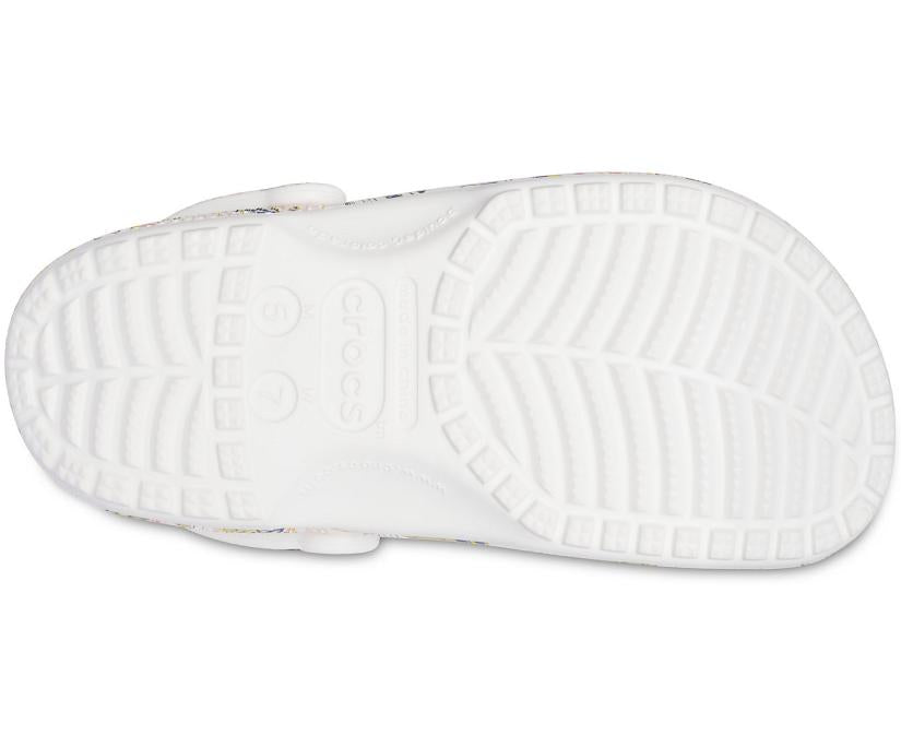 Women Classic Vera Bradley Clog White | Crocs Clogs