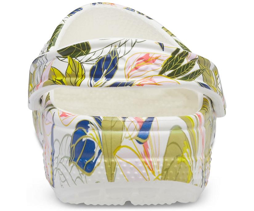 Women Classic Vera Bradley Clog White | Crocs Clogs