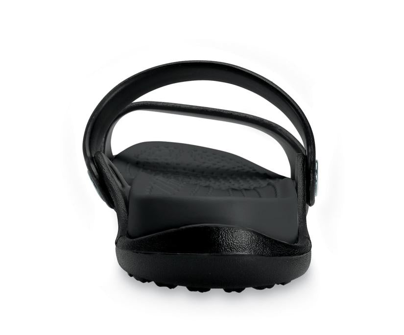 Women Cleo Sandal Black / Black | Crocs Sandals