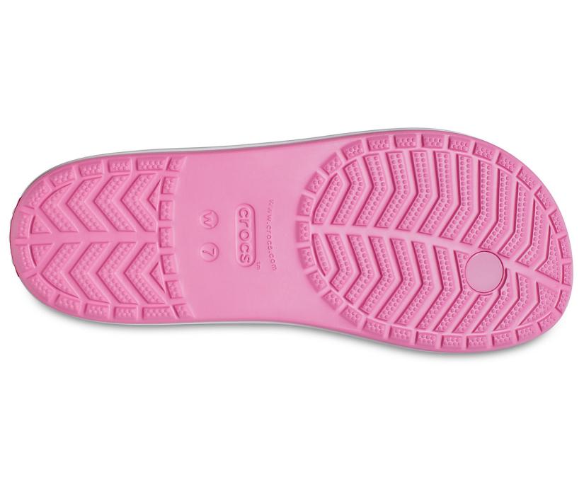Women Crocband™ Ombre Flip Pink Lemonade / Multi | Crocs Flip-Flops