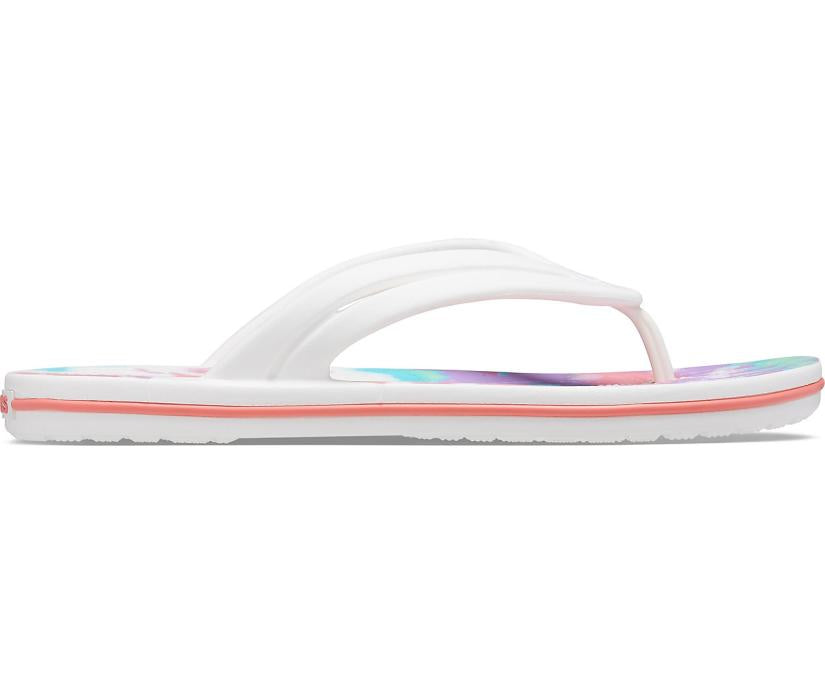 Women Crocband™ Tie-Dye Flip Fresco / Multi | Crocs Flip-Flops