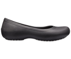 Women Crocs At Work™ Flat Black | Crocs Flats