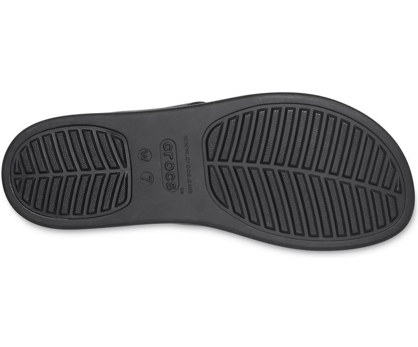 Women Crocs Brooklyn Mid Wedge Black / Black | Crocs Sandals
