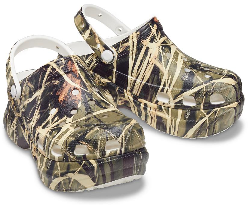 Women Crocs Classic Bae Realtree® Clog White | Crocs Clogs
