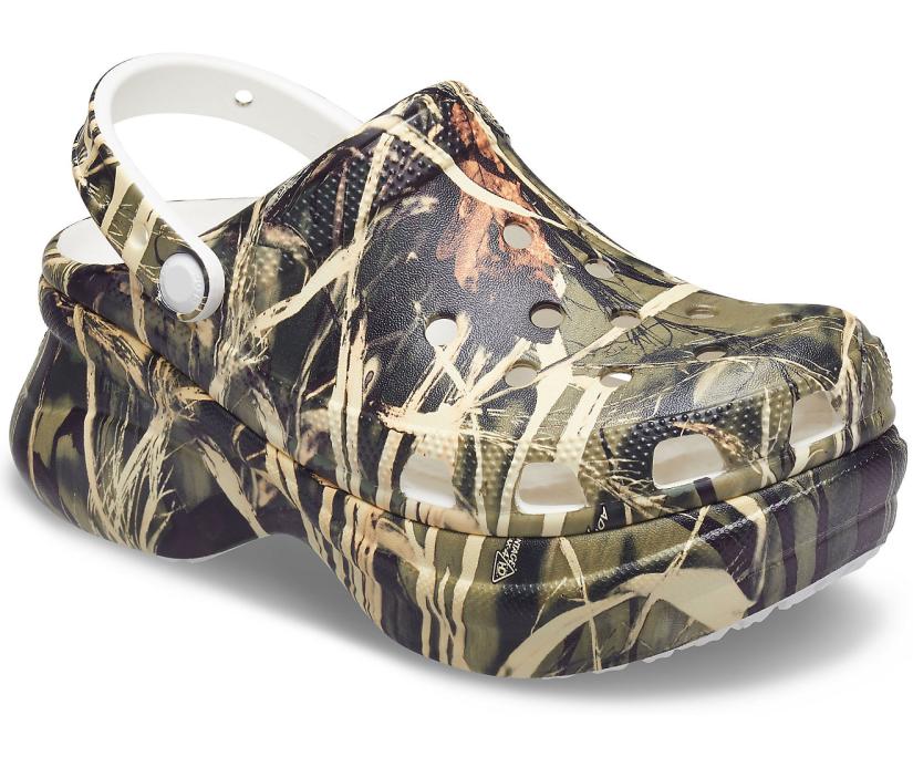 Women Crocs Classic Bae Realtree® Clog White | Crocs Clogs