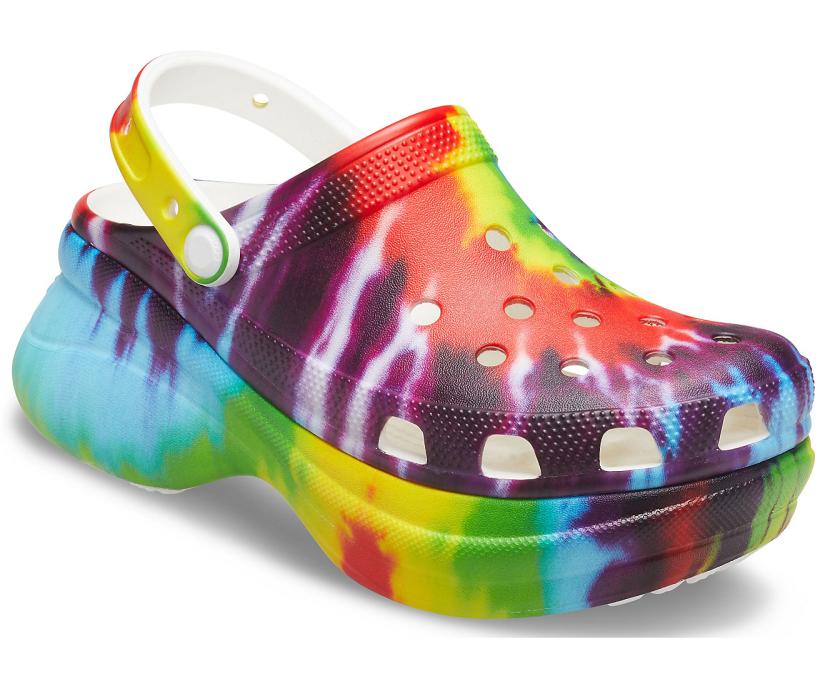 Women Crocs Classic Bae Tie-Dye Graphic Clog Multi | Crocs Clogs