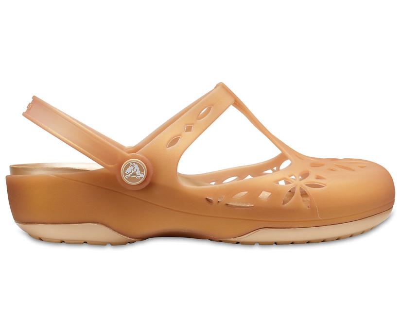 Women Crocs Isabella Clog Dark Gold | Crocs Clogs