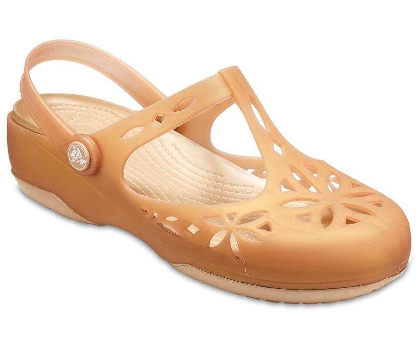 Women Crocs Isabella Clog Dark Gold | Crocs Clogs