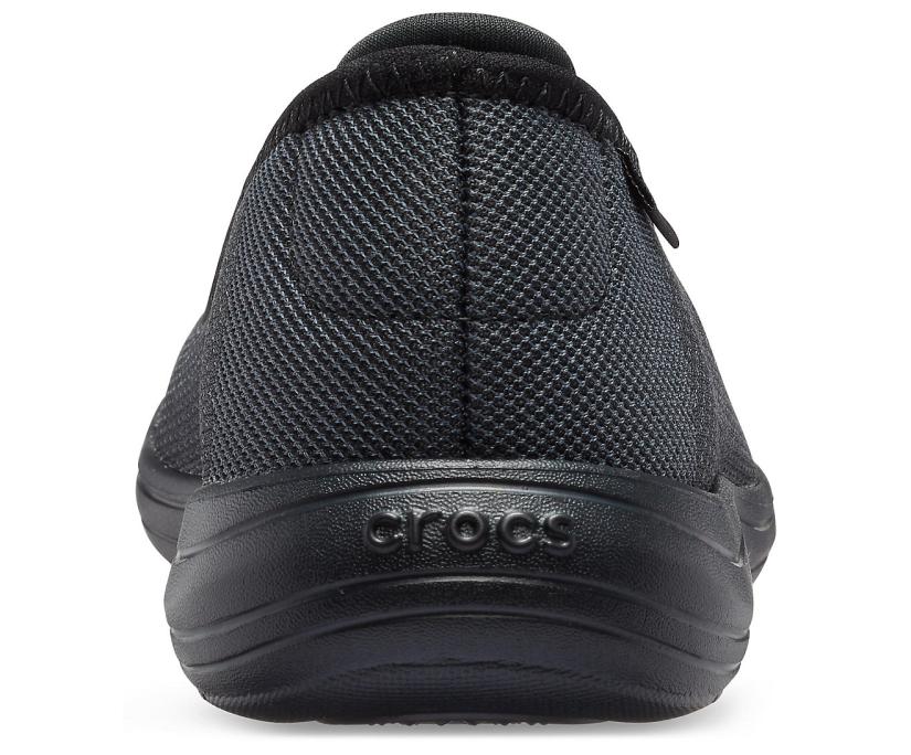 Women Crocs Reviva™ Flat Black / Black | Crocs Flats