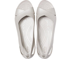 Women Crocs Serena Flat Platinum | Crocs Sandals