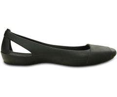 Women Crocs Sienna Flat Black | Crocs Flats