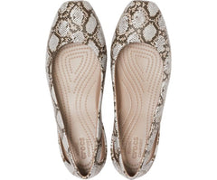 Women Crocs Sloane Graphic Flat Mushroom | Crocs Flats