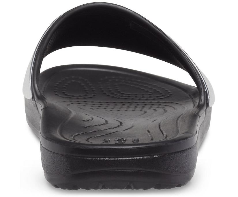 Women Crocs Sloane Shine Low Slide Black | Crocs Sandals