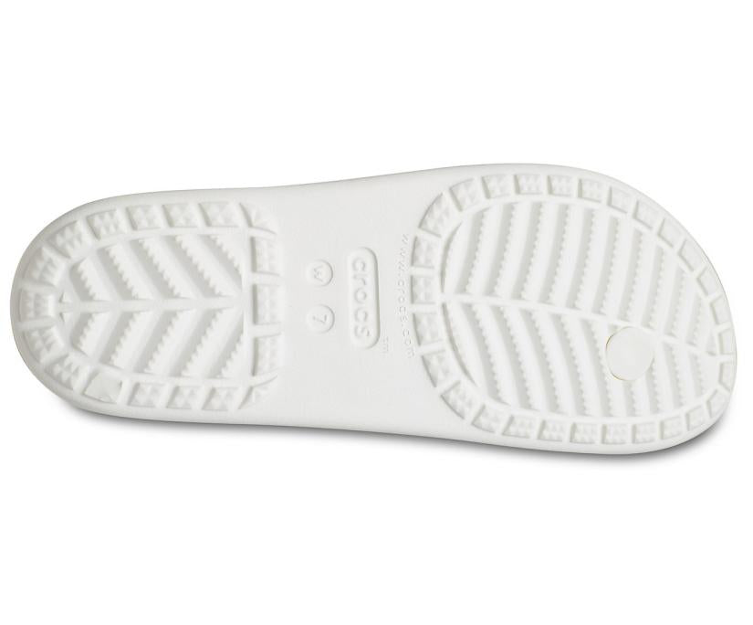 Women Crocs Sloane Shine Wedge Flip White | Crocs Flip-Flops