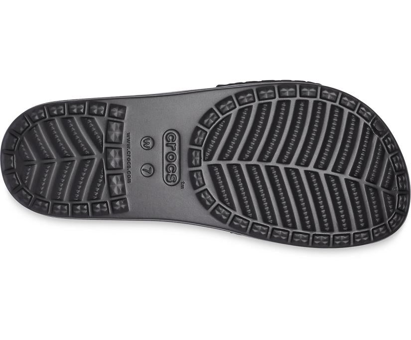 Women Crocs Sloane Snake Low Slide Black | Crocs Sandals