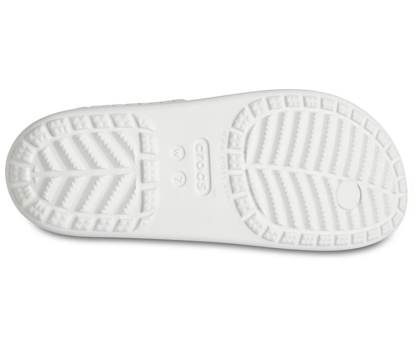 Women Crocs Sloane Snake Wedge Flip White | Crocs Flip-Flops