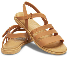 Women Crocs Tulum Sandal Dark Gold | Crocs Sandals