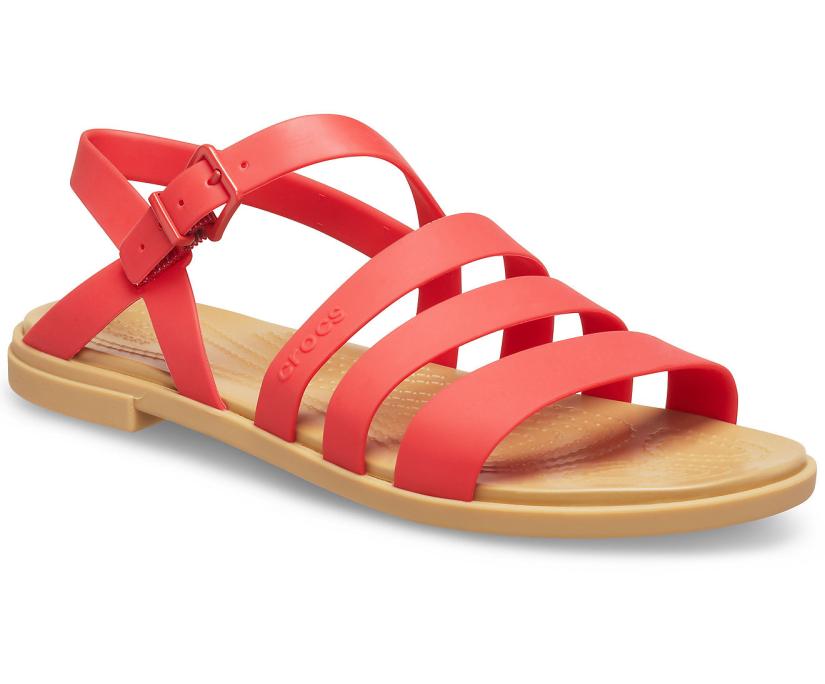 Women Crocs Tulum Sandal Flame | Crocs Sandals