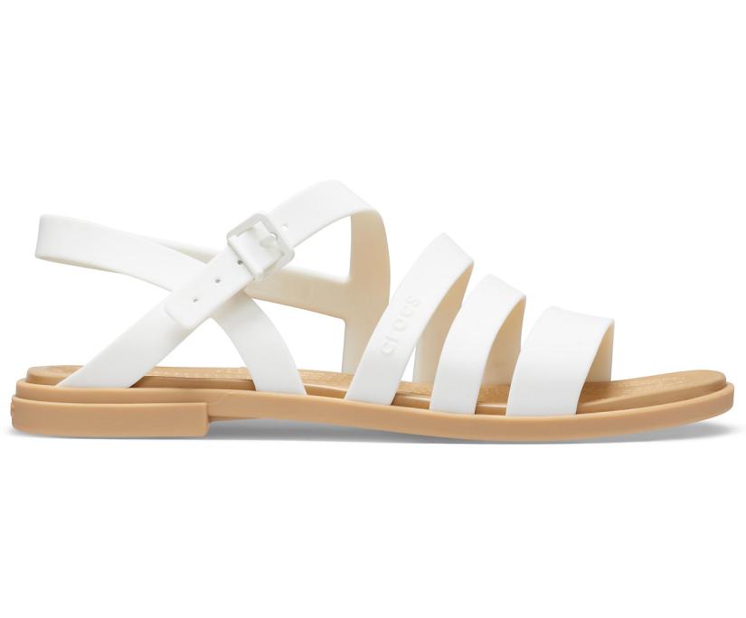 Women Crocs Tulum Sandal Oyster / Tan | Crocs Sandals