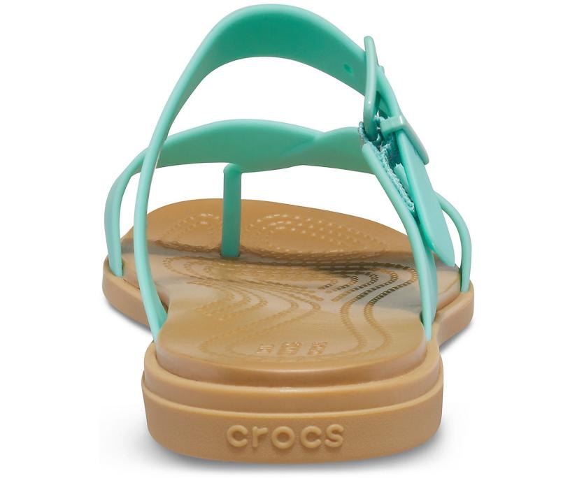 Women Crocs Tulum Toe Post Sandal Pistachio | Crocs Sandals