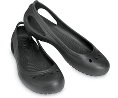 Women Kadee Flat Black / Black | Crocs Flats
