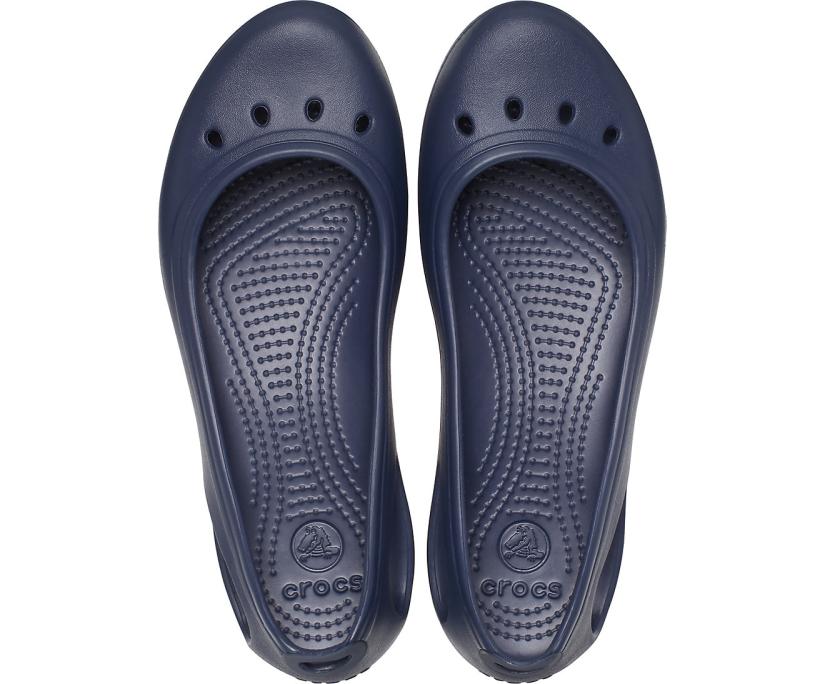 Women Kadee Flat Navy / Navy | Crocs Flats