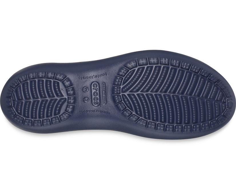 Women Kadee Flat Navy / Navy | Crocs Flats