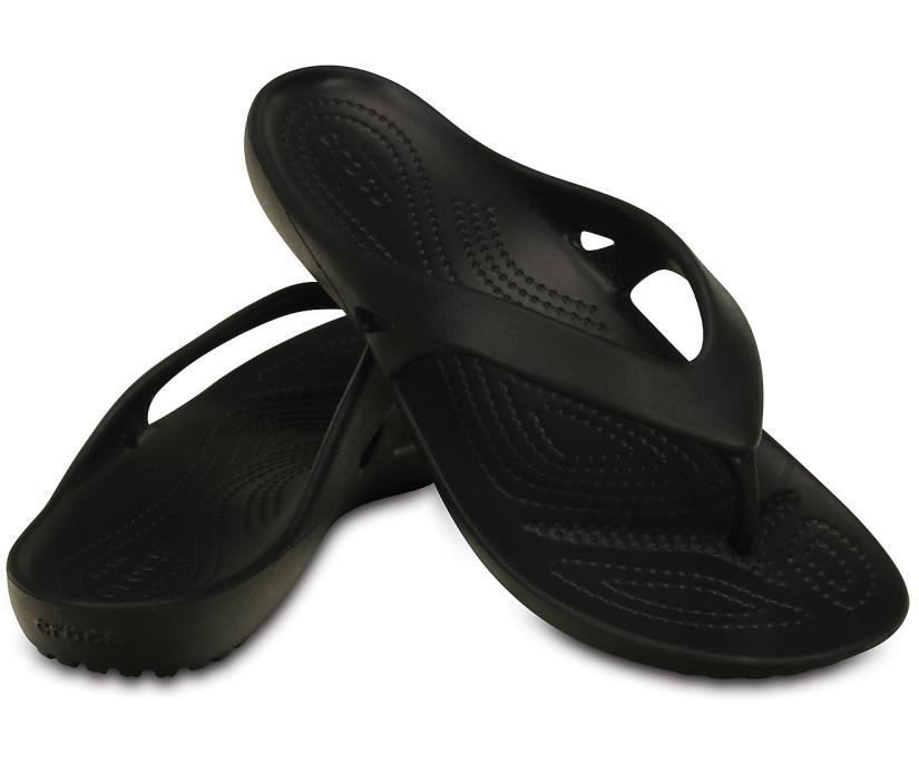 Women Kadee II Flip Black | Crocs Sandals
