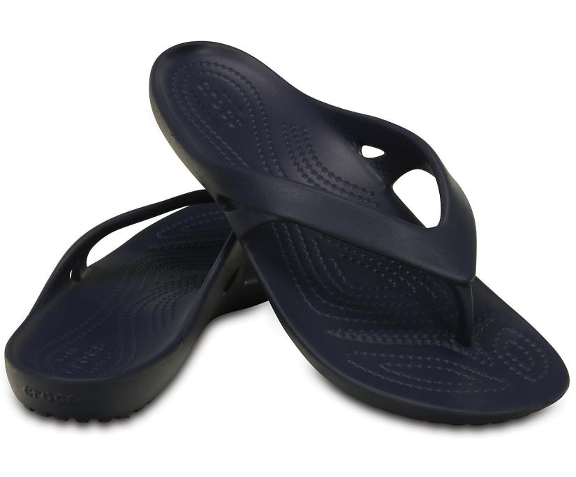 Women Kadee II Flip Navy | Crocs Sandals