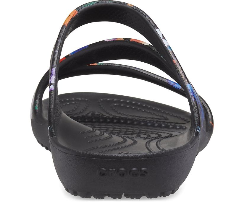 Women Kadee II Graphic Sandal Black | Crocs Sandals