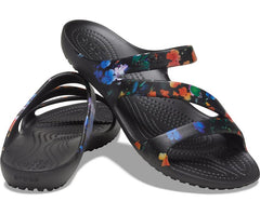 Women Kadee II Graphic Sandal Black | Crocs Sandals