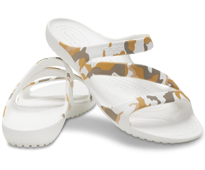 Women Kadee II Graphic Sandal Camouflage | Crocs Sandals