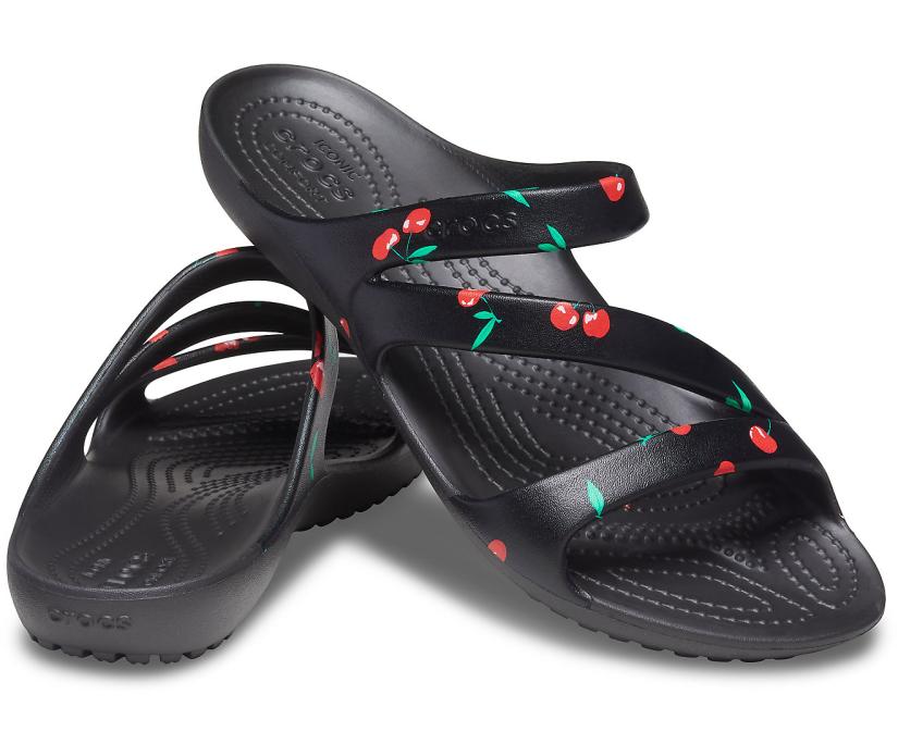 Women Kadee II Graphic Sandal Cherry | Crocs Sandals