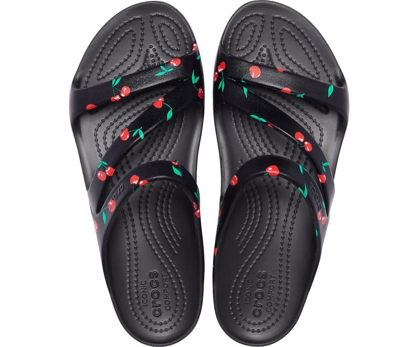 Women Kadee II Graphic Sandal Cherry | Crocs Sandals