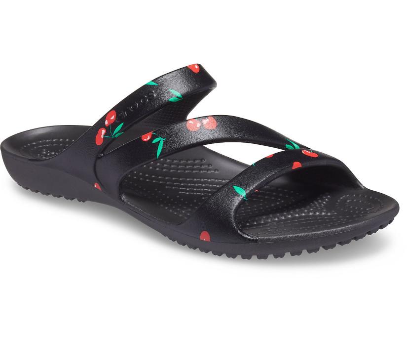 Women Kadee II Graphic Sandal Cherry | Crocs Sandals