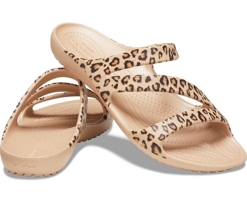 Women Kadee II Graphic Sandal Leopard | Crocs Sandals