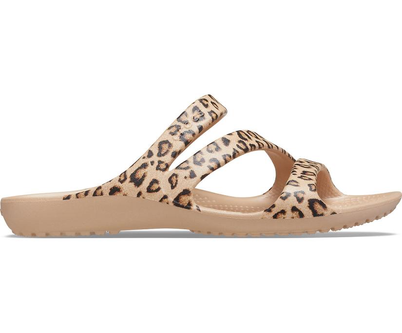 Women Kadee II Graphic Sandal Leopard | Crocs Sandals